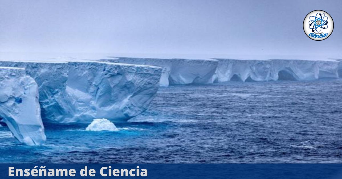 El iceberg más grande del mundo se desprende de la Antártida y navega a ...